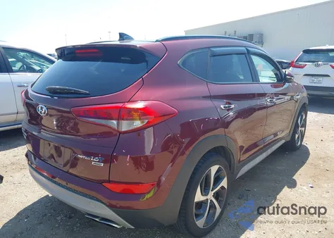 2017 Hyundai Tucson Limited from USA, damaged, VIN KM8J3CA23HU537801